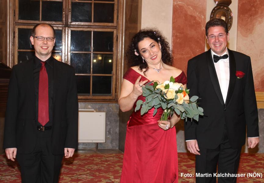 Christian Koch, Alexandra Reinprecht und Horst Hubmann. Foto: Martin Kalchhauser