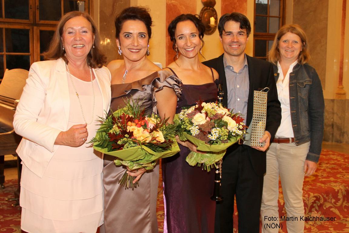 Gerlinde Hofbauer, Alexandra Reinprecht, Corinna und Michael Wasserfaller, Karin Gutmann. Foto: Martin Kalchhauser